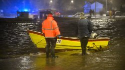 Frombork walczy z wodą z Zalewu Wiślanego [30.12.2025]
