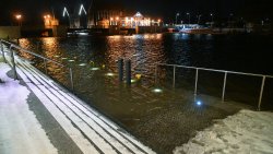 Alarm przeciwpowodziowy w Elblągu [30.12.2025]