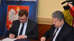 Podpisanie umów na sfinansowanie inwestycji drogowych