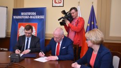 Podpisanie umów na sfinansowanie inwestycji drogowych