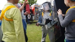 Zawody uczniów pn. - Jem owoce, piję mleko, w życiu zajdę daleko