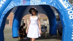 Letnie studio Polskiego Radia Olsztyn na olsztyńskim Starym Mieście