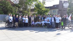 Z Olsztyna wyruszyła XII Sztafeta do grobu ks. Jerzego Popełuszki