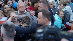 Wizyta Prezydenta Andrzeja Dudy w Jezioranach