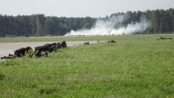 Ćwiczenia DRAGON17 na lotnisku w Szymanach