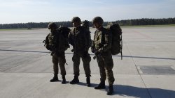 Ćwiczenia DRAGON17 na lotnisku w Szymanach