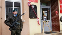 W Jezioranach odsłonięto pamiątkową tablicę śp. A.Szczygły