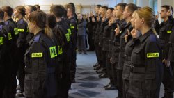 Ślubowanie policjantów