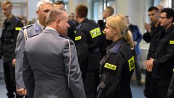 Ślubowanie policjantów
