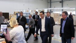 Wizyta premiera Morawieckiego w Piszu