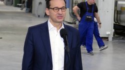 Wizyta premiera Morawieckiego w Piszu