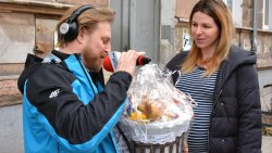 Wielkanocny zając od Radia Olsztyn