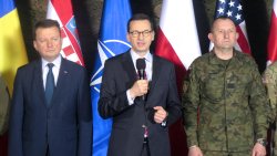 Wizyta premiera Morawieckiego w Bemowie Piskim