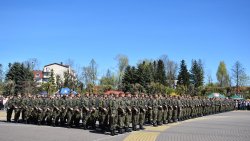Ślubowanie 4. Warmińsko-Mazurskiej Brygady Wojsk Obrony Terytorialnej