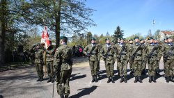 Ślubowanie 4. Warmińsko-Mazurskiej Brygady Wojsk Obrony Terytorialnej