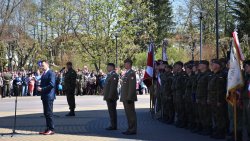 Ślubowanie 4. Warmińsko-Mazurskiej Brygady Wojsk Obrony Terytorialnej