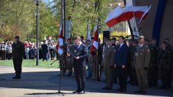 Ślubowanie 4. Warmińsko-Mazurskiej Brygady Wojsk Obrony Terytorialnej