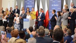 Premier Mateusz Morawiecki z wizytą w Olsztynie