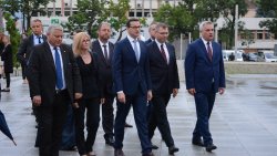 Premier Mateusz Morawiecki z wizytą w Olsztynie