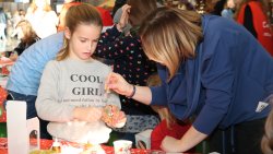 Ostróda - Malowanie bombek z Radiem Olsztyn