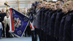 Ślubowanie policjantów