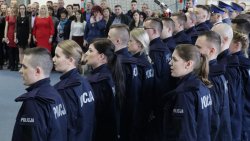 Ślubowanie policjantów
