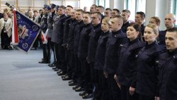 Ślubowanie policjantów