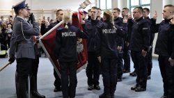 Ślubowanie policjantów