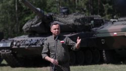 Wizyta prezydenta w Orzyszu