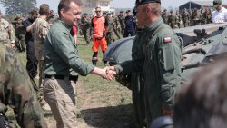 Wizyta prezydenta w Orzyszu