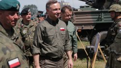 Wizyta prezydenta w Orzyszu