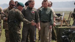 Wizyta prezydenta w Orzyszu