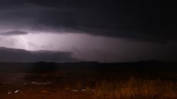 Burzowy spektakl niedaleko Olsztynka