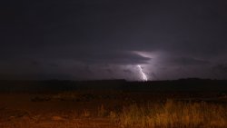 Burzowy spektakl niedaleko Olsztynka