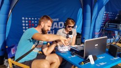 Lato z Radiem Olsztyn na plaży Ukiel