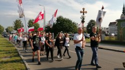 Pielgrzymi z Elbląga idą na Jasną Górę