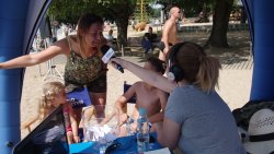 Lato z Radiem Olsztyn na plaży Ukiel