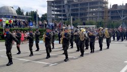 Piknik wojskowy na Placu Solidarności w Olsztynie