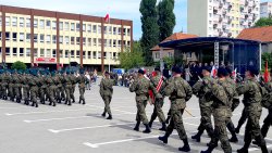 Piknik wojskowy na Placu Solidarności w Olsztynie