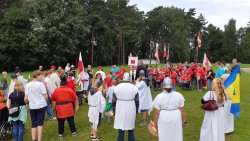 Bitwa pod Grunwaldem w wykonaniu osób niepełnosprawnych