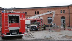 Pożar Kuźni Społecznej Banku Żywności