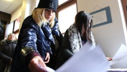 Protest ws. żłobków w Olsztynie