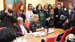 Protest ws. żłobków w Olsztynie