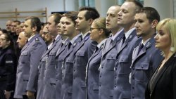 Ślubowanie policjantów
