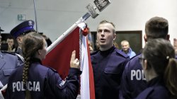 Ślubowanie policjantów
