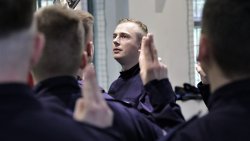 Ślubowanie policjantów