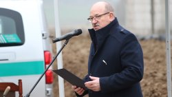 Barciany - wmurowanie aktu erekcyjnego