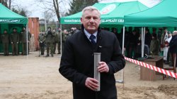 Barciany - wmurowanie aktu erekcyjnego