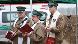 Barciany - wmurowanie aktu erekcyjnego