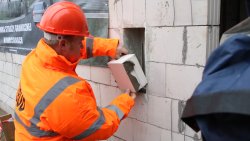 Barciany - wmurowanie aktu erekcyjnego